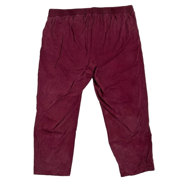 Torrid Relaxed Taper Stretch Challis High-Rise Tie-Front Pant - Picture 8 of 16